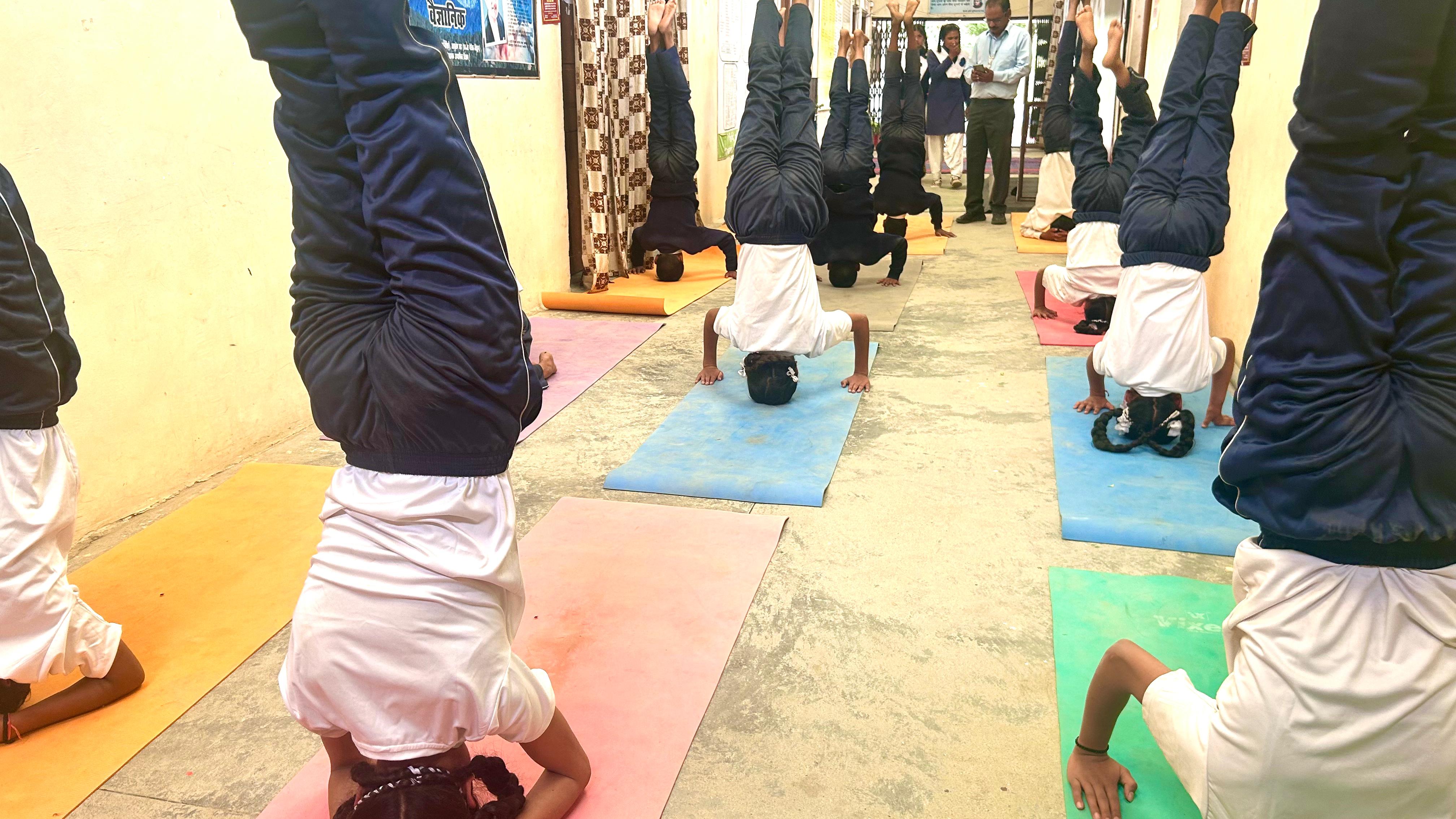YOGA on International Yoga day